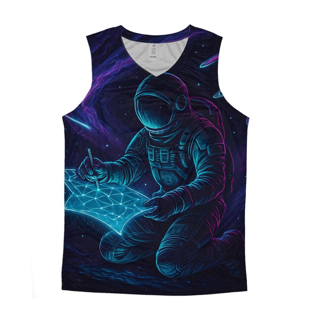 The Comet Cartographer designer workout tanks