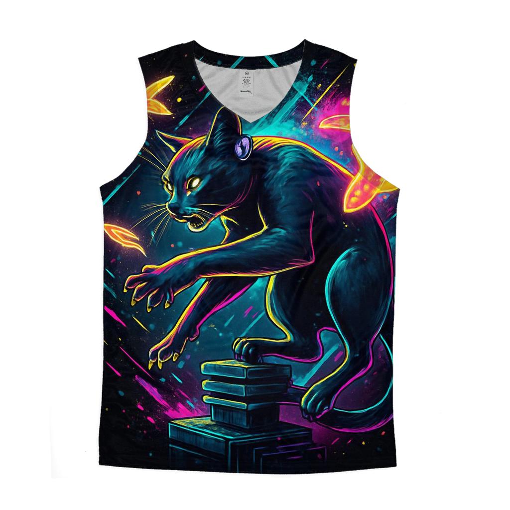 The Prism Tangle Alley Cat designer workout tanks