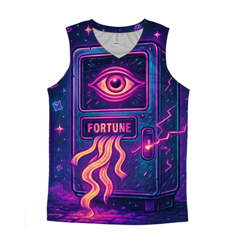 Vending Machine Oracle graphic print tank tops