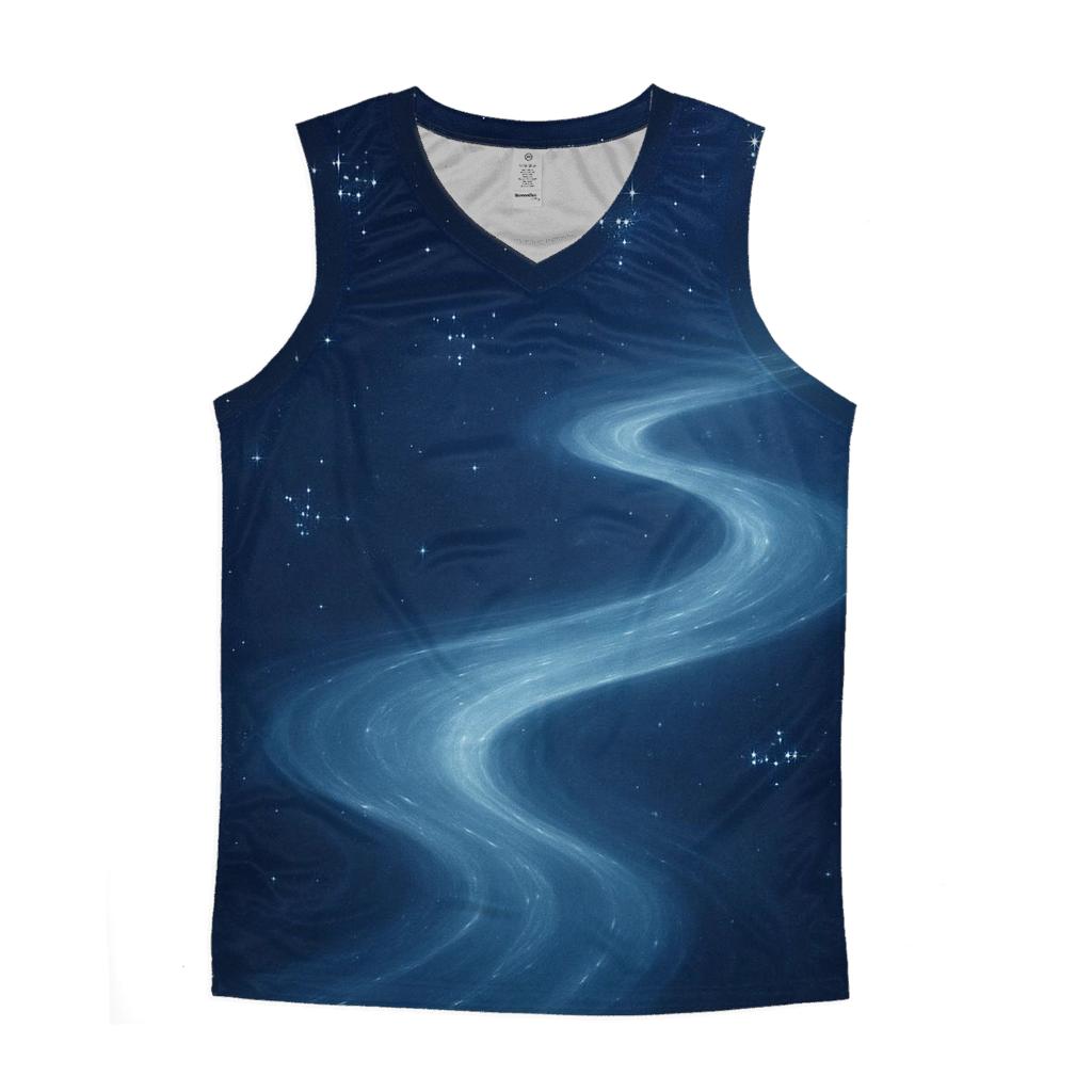 River Of Quiet Constellations trendy fitted tank tops
