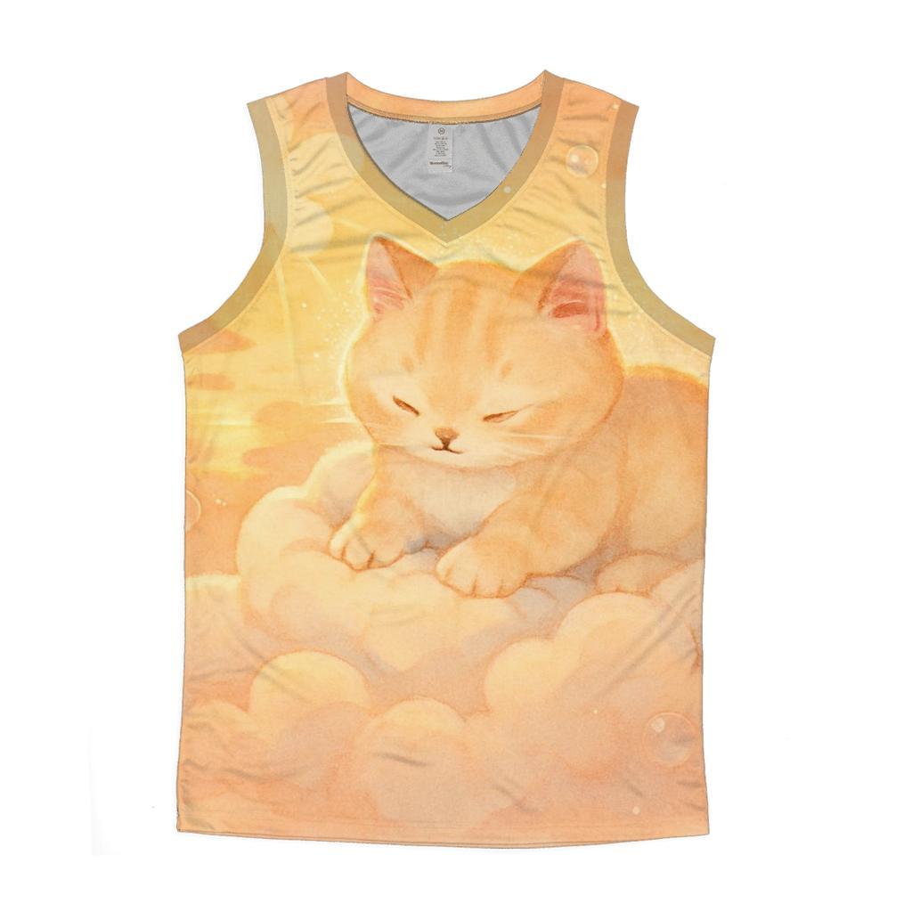 Sunrise Cloud Blanket Cat Nest trendy fitted tank tops