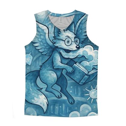 Library Of Lost Weather personalized athletic tanks