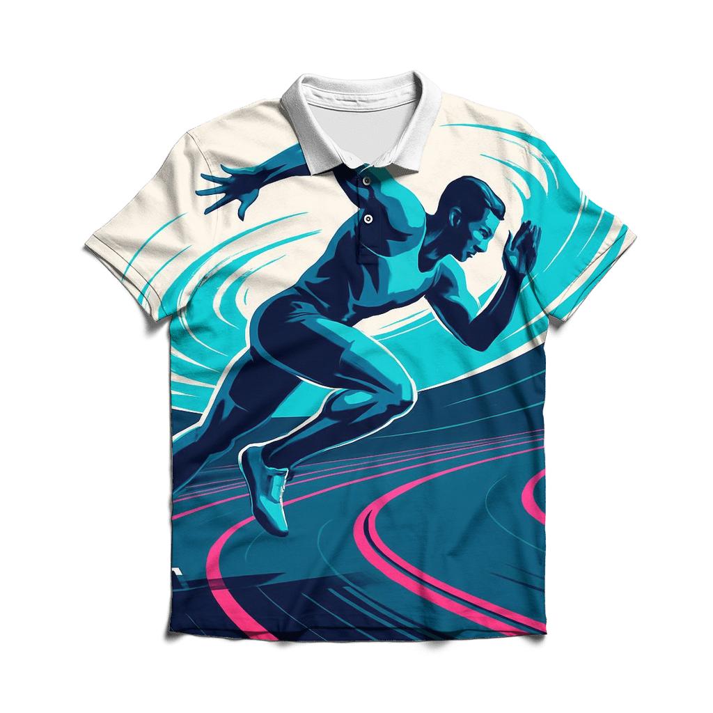 Meteor Trail Sprint classic pique polos