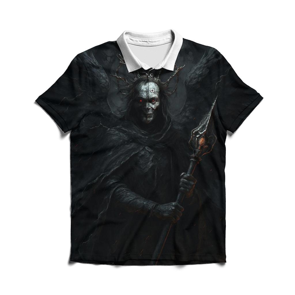 Ash Crown Seraph Of The Wound Sky premium cotton polo shirts