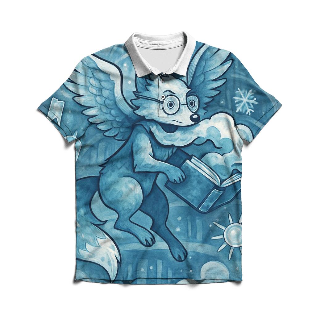 Library Of Lost Weather personalized polo shirts