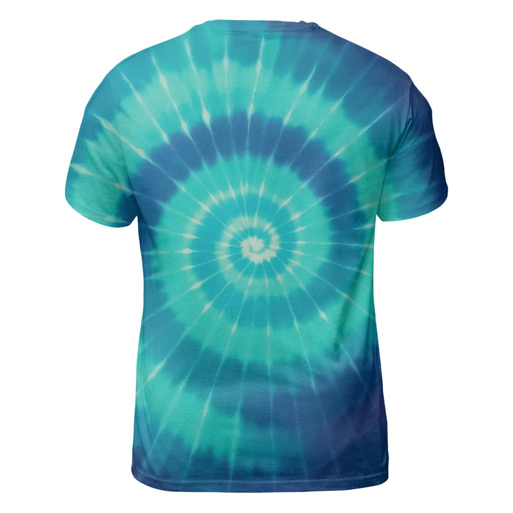 Aurora Spiral Overdye Vortex custom all-over print shirts