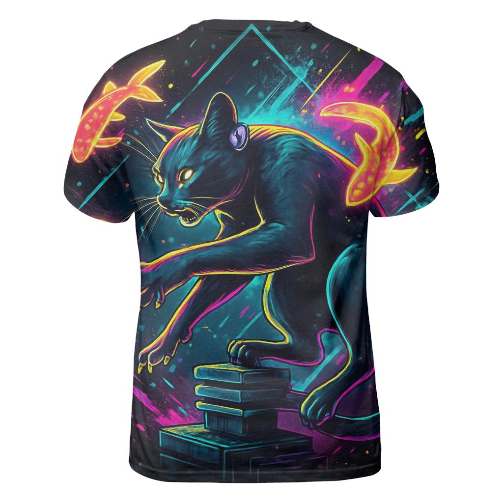 The Prism Tangle Alley Cat custom all-over print shirts