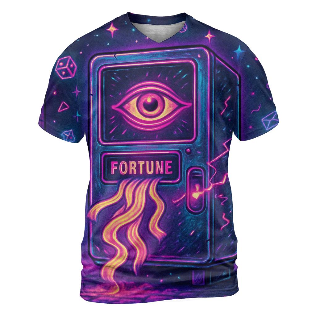 Vending Machine Oracle creative print fashion shirts