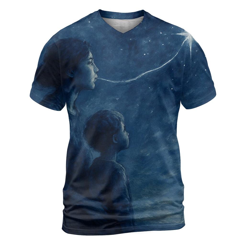 The Quiet North Star In Her Voice trendy printed shirt styles