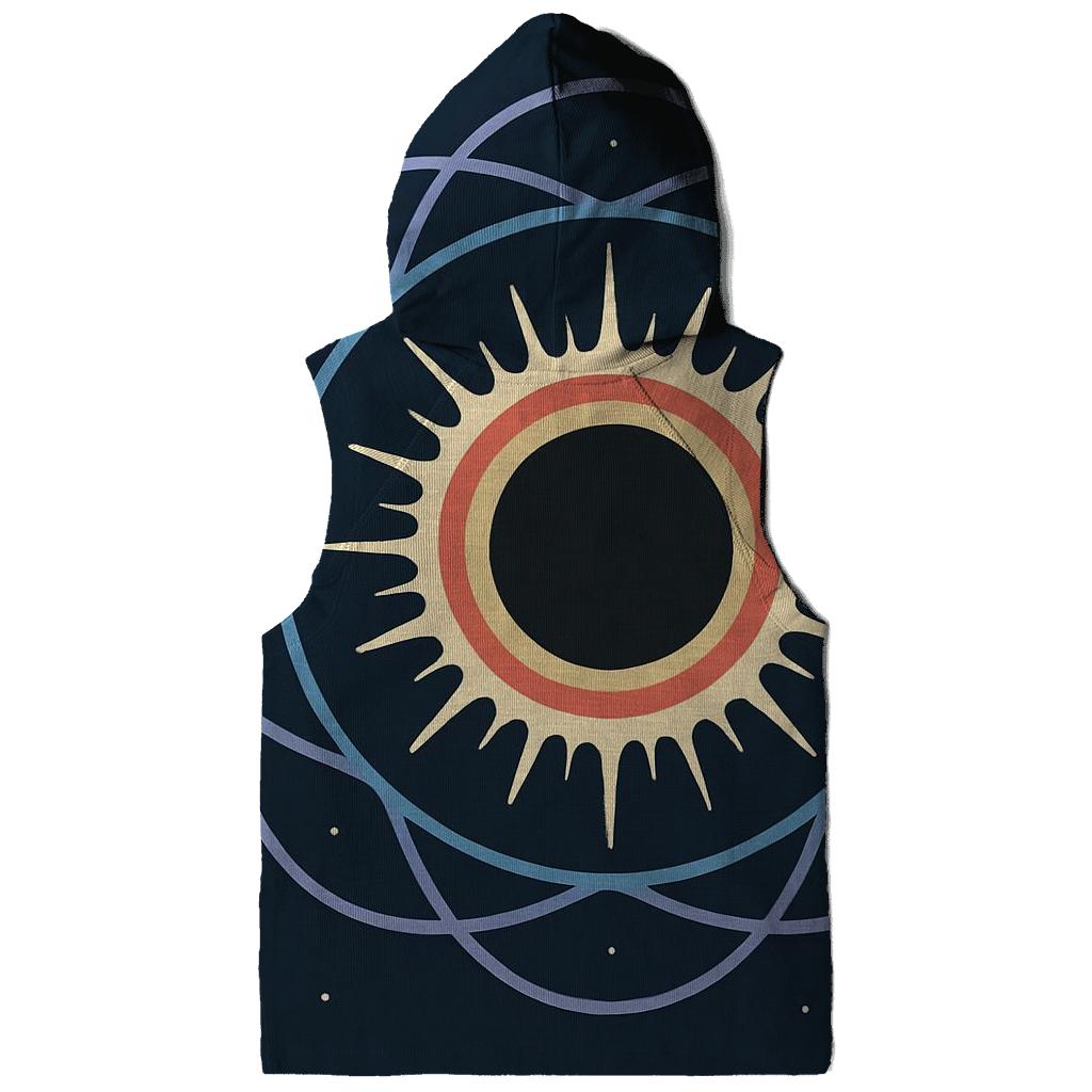 Eclipse Corona Lattice Bloom designer hoodies