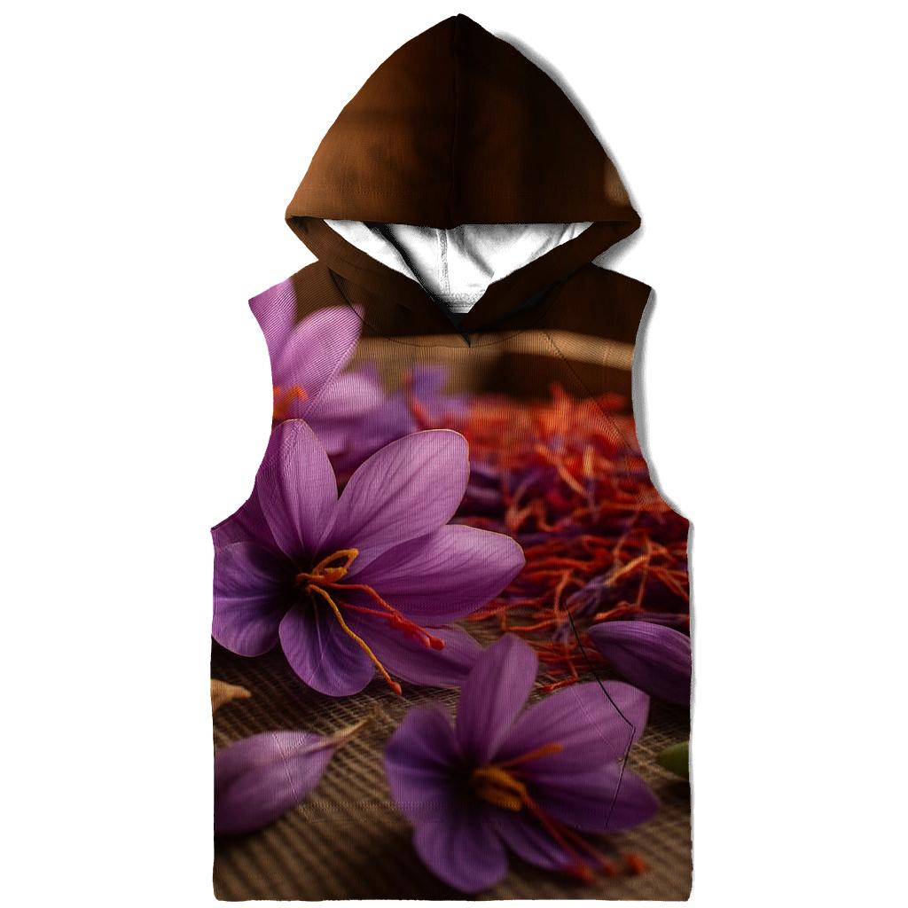Saffron Crocus Stigmas Drying On Cedar Screens designer hoodies