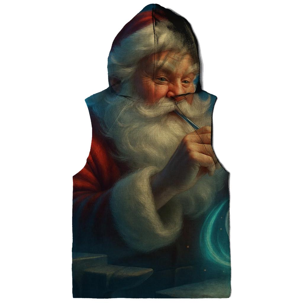 Aurora Ornament Forge Santa pullover hoodies