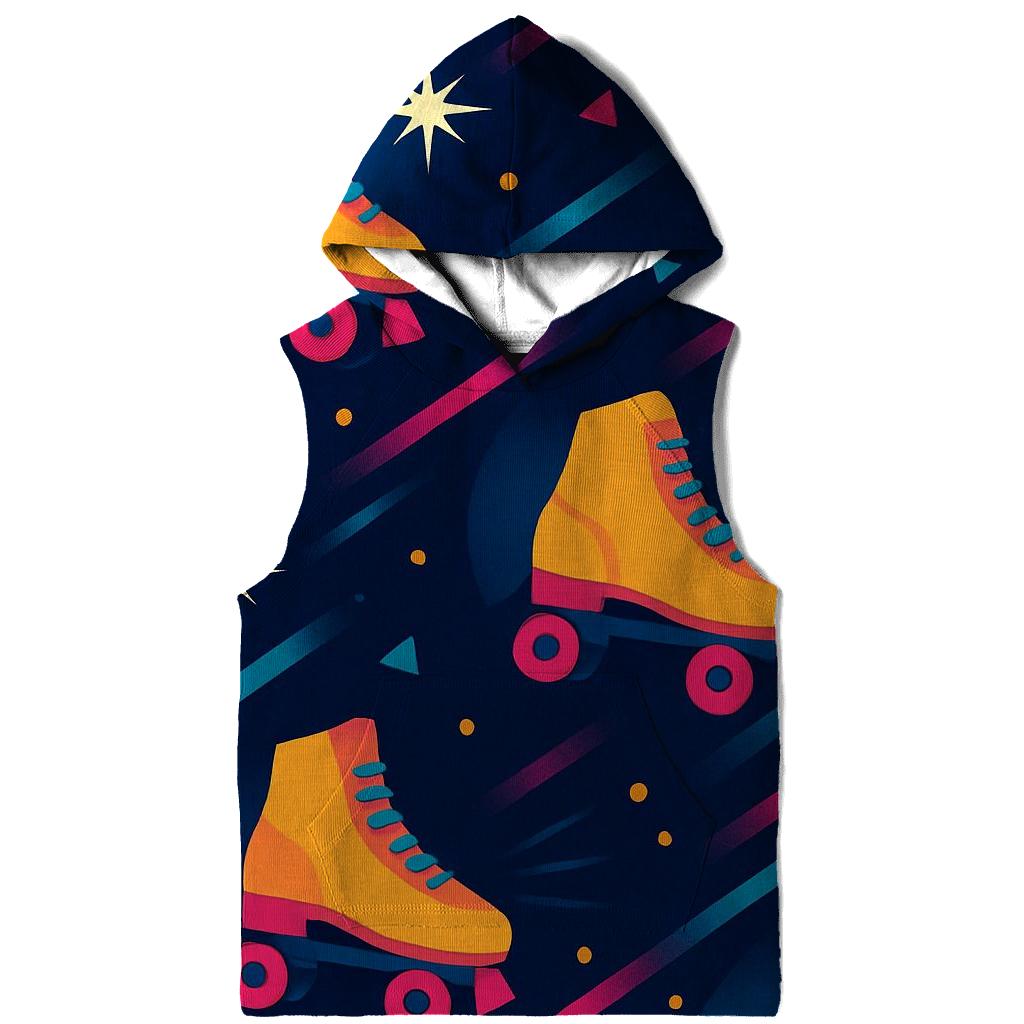 Roller Rink Laser Confetti hoodie styles