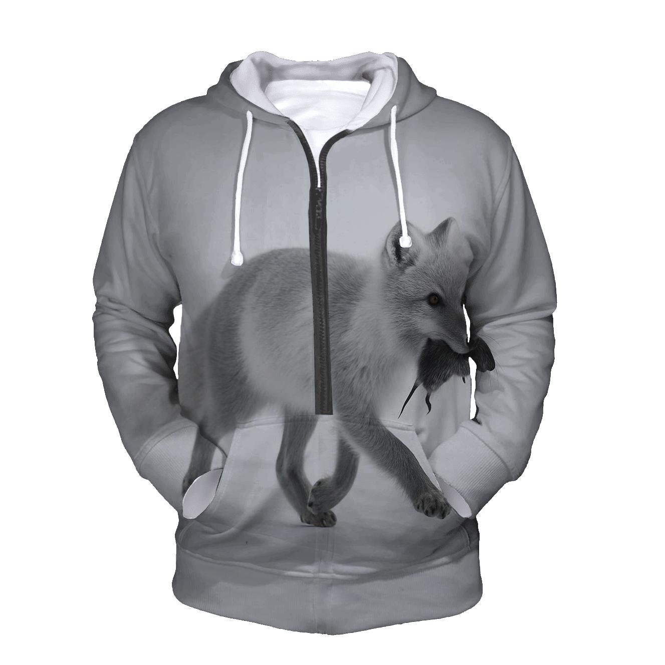 Frostline Courier Arctic Fox heavyweight hoodies