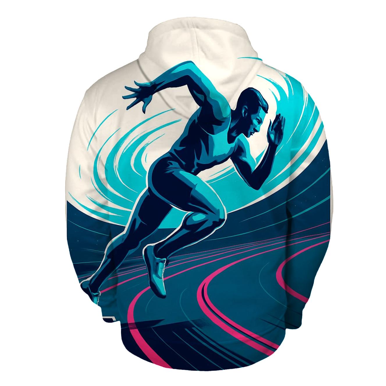 Meteor Trail Sprint zip-up hoodies