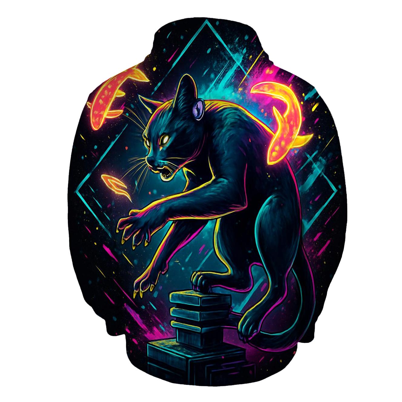 The Prism Tangle Alley Cat heavyweight hoodies