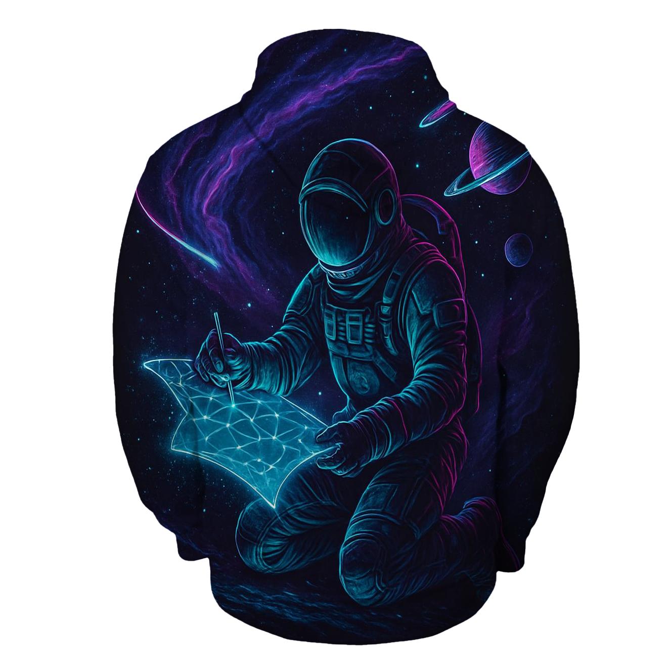 The Comet Cartographer zip-up hoodies