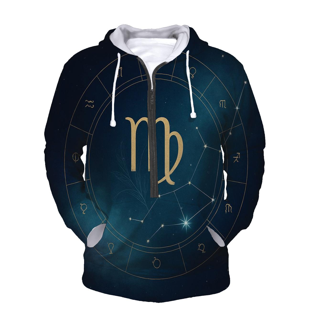 Virgo Spica Alchemical Birth Chart Seal pullover hoodies