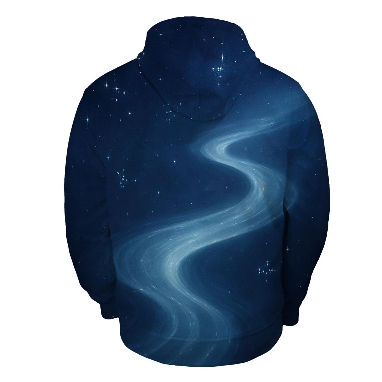 River Of Quiet Constellations printed hoodies