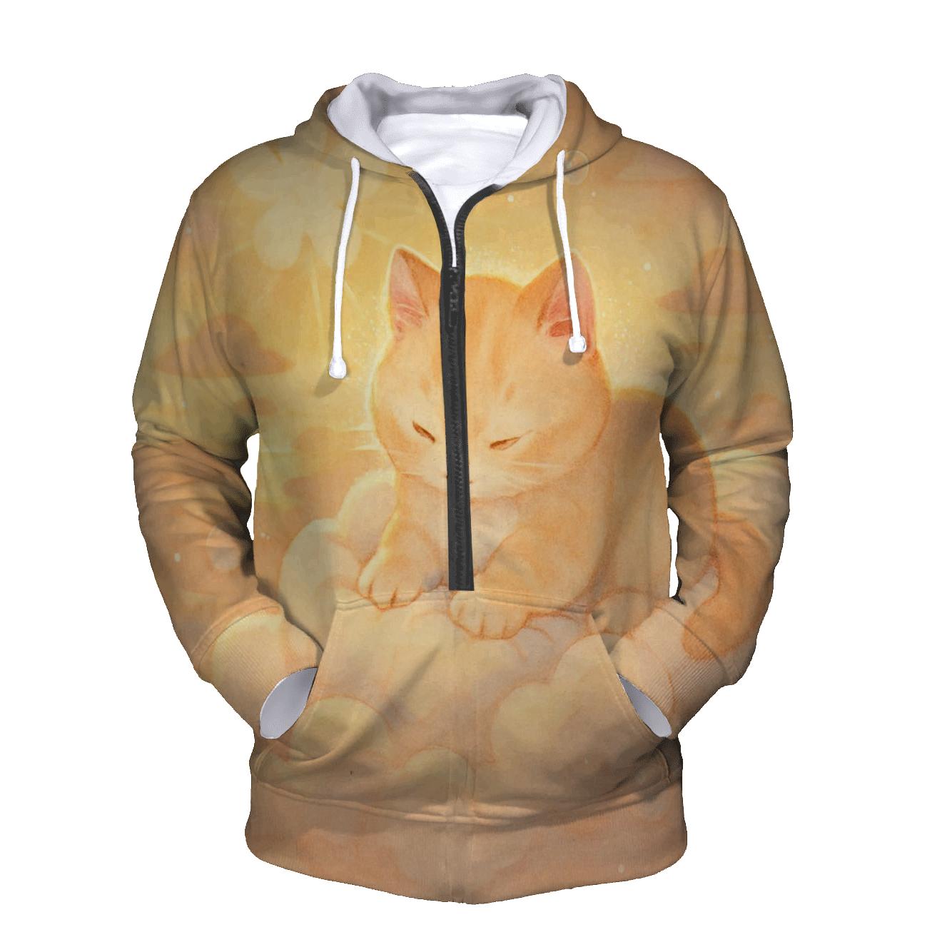 Sunrise Cloud Blanket Cat Nest pullover hoodies