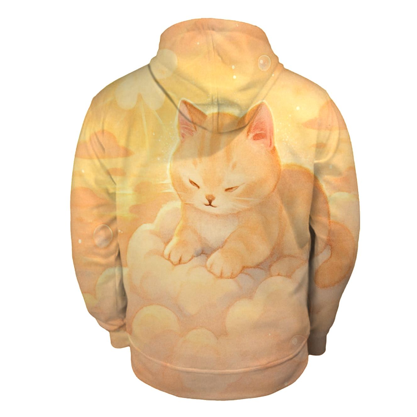 Sunrise Cloud Blanket Cat Nest pullover hoodies