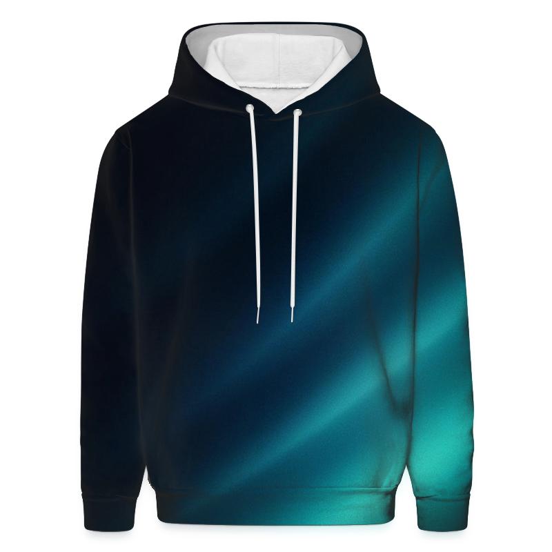 Obsidian Aurora Drift hoodies fashion