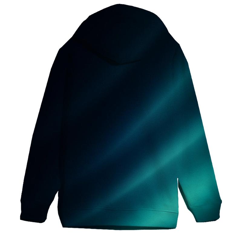 Obsidian Aurora Drift hoodies fashion