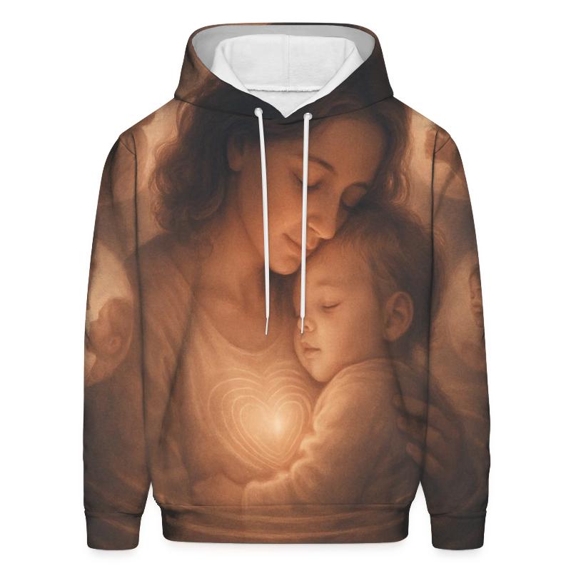 The Heartbeat Memory A Mother Keeps Alive graphic hoodies