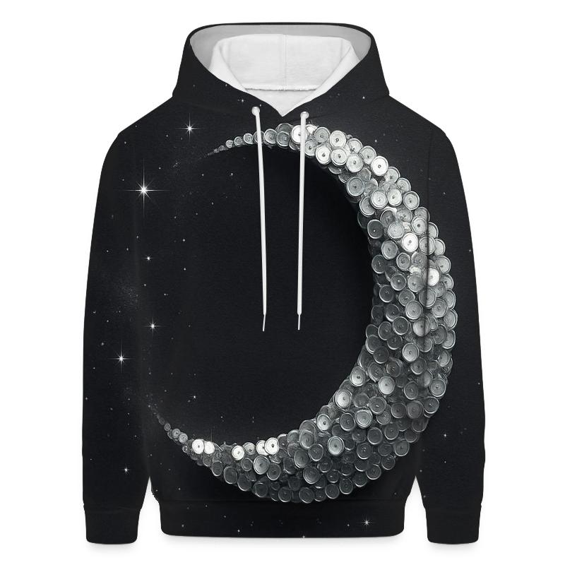 Sequin Eclipse Arc designer hoodies