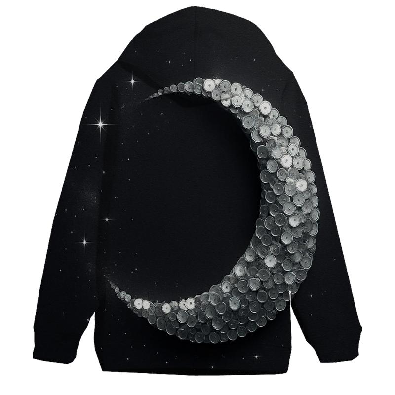 Sequin Eclipse Arc designer hoodies