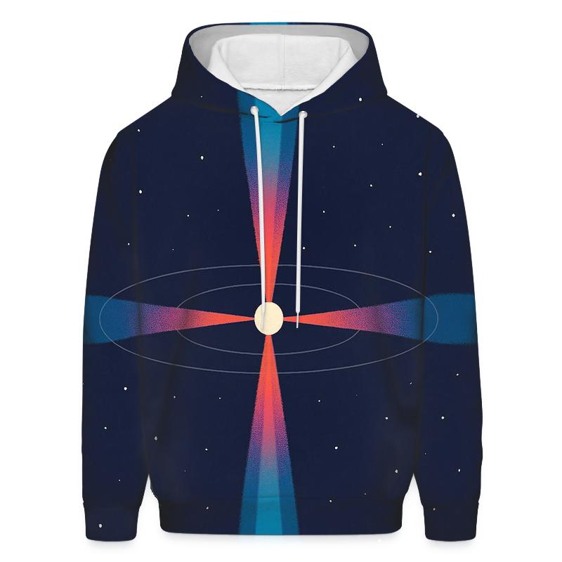 Pulsar Jet Outflow Bands designer hoodies