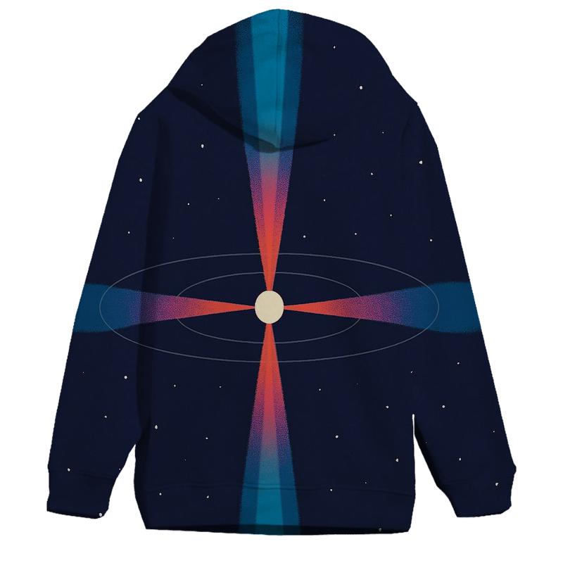 Pulsar Jet Outflow Bands designer hoodies
