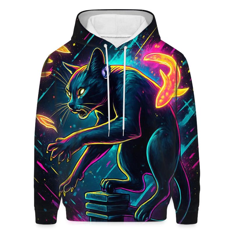 The Prism Tangle Alley Cat premium hoodies