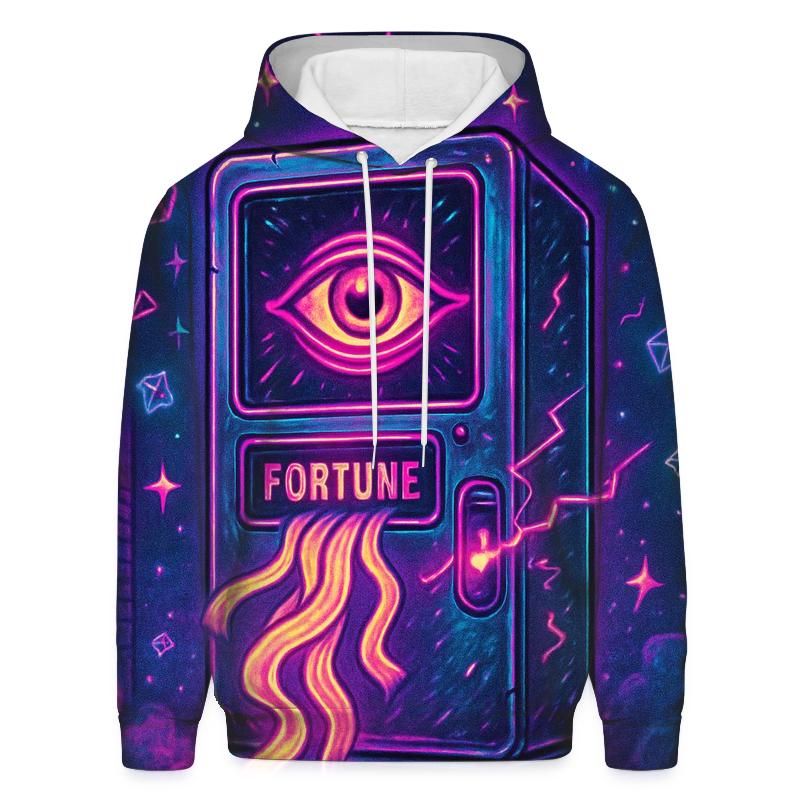 Vending Machine Oracle printed hoodies