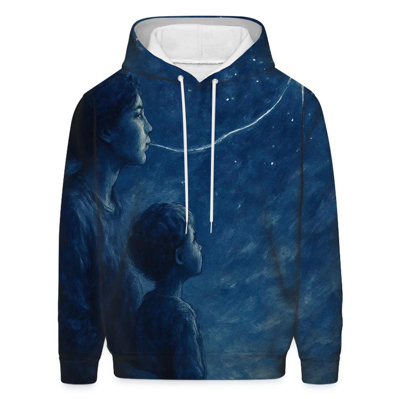 The Quiet North Star In Her Voice heavyweight hoodies