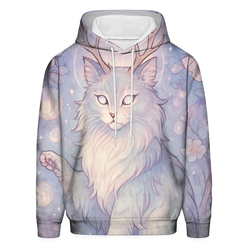 Moonlit Orchard Guardian Cat hoodie designs