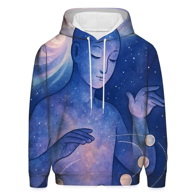 Lullaby Of The Orbiting Moons embroidered hoodies