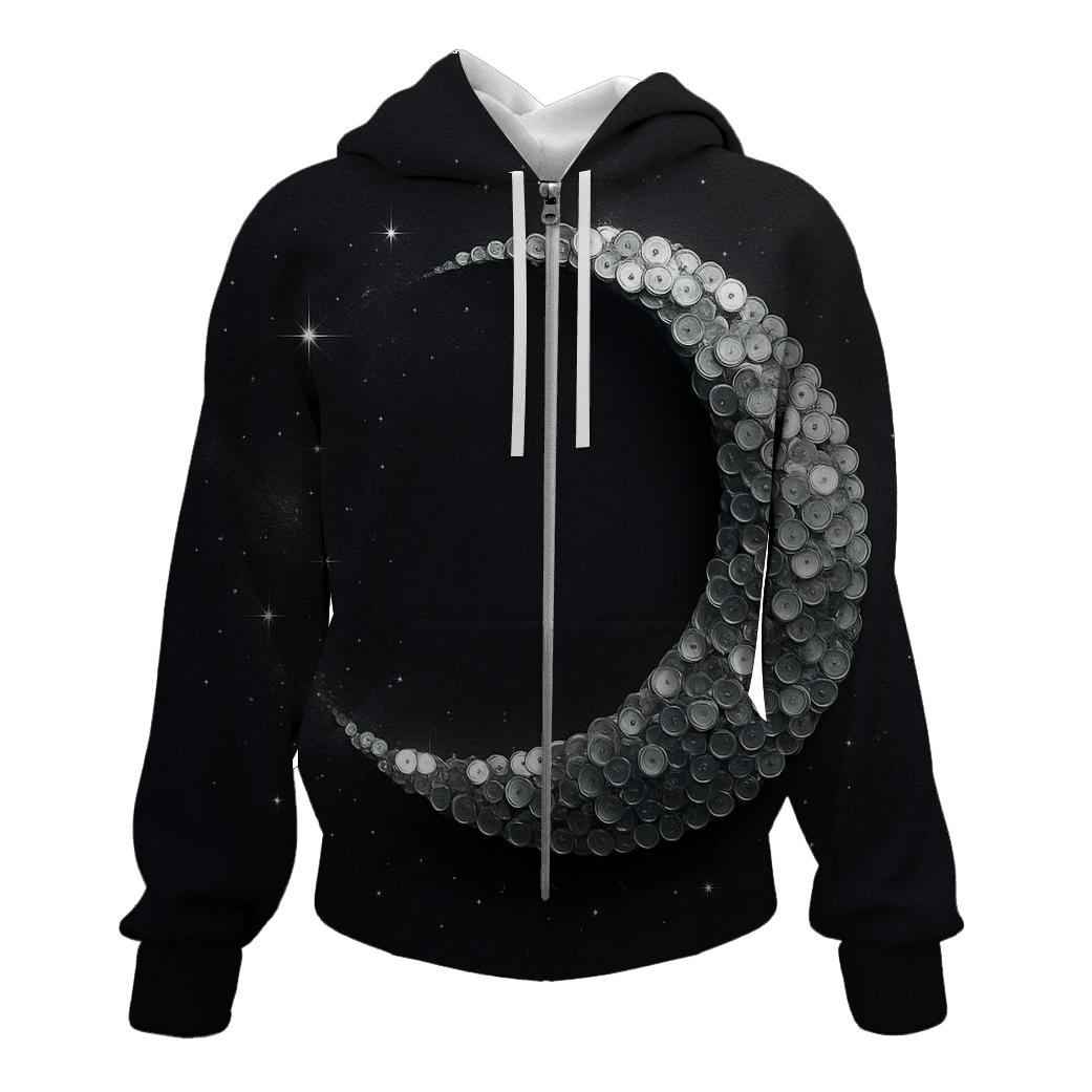 Sequin Eclipse Arc lightweight hoodies