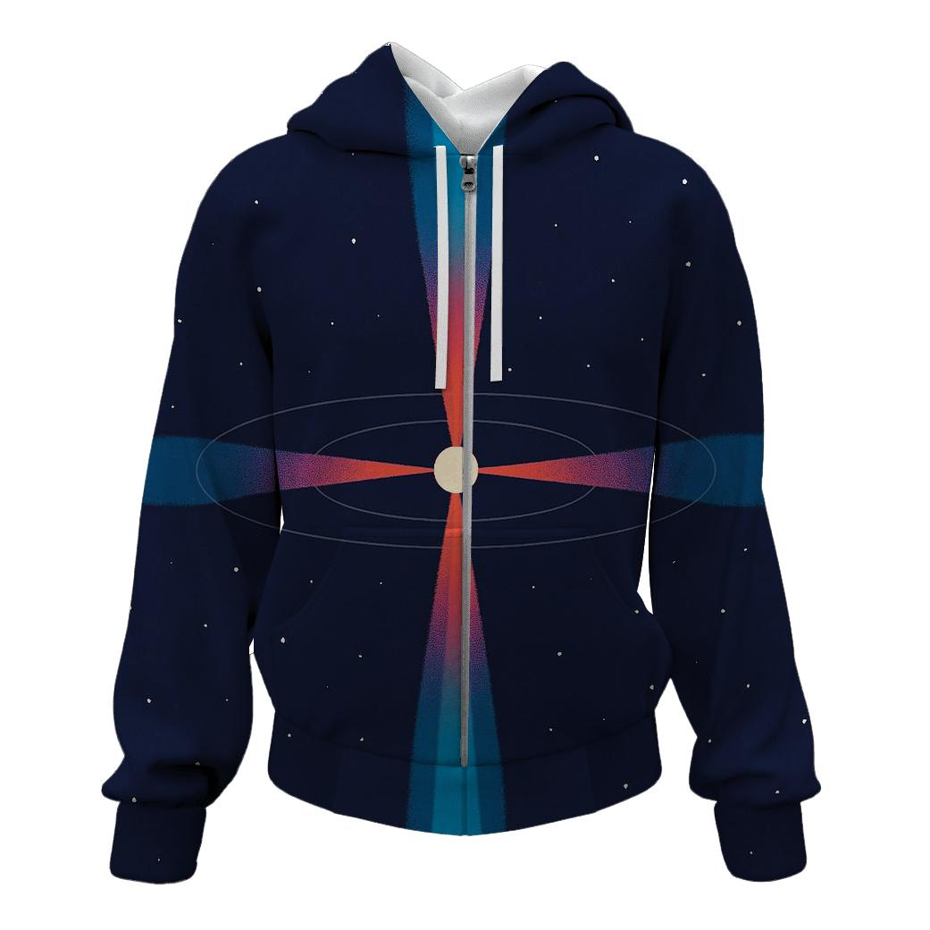 Pulsar Jet Outflow Bands hoodies fashion