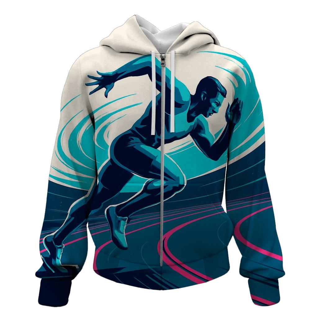 Meteor Trail Sprint hoodie designs
