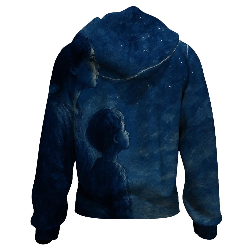 The Quiet North Star In Her Voice pullover hoodies