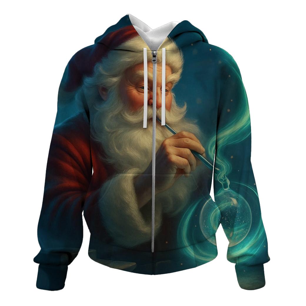 Aurora Ornament Forge Santa hoodie designs