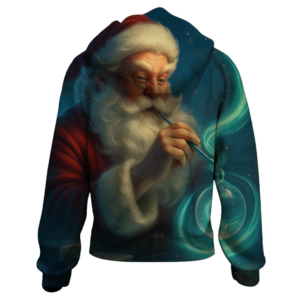 Aurora Ornament Forge Santa hoodie designs