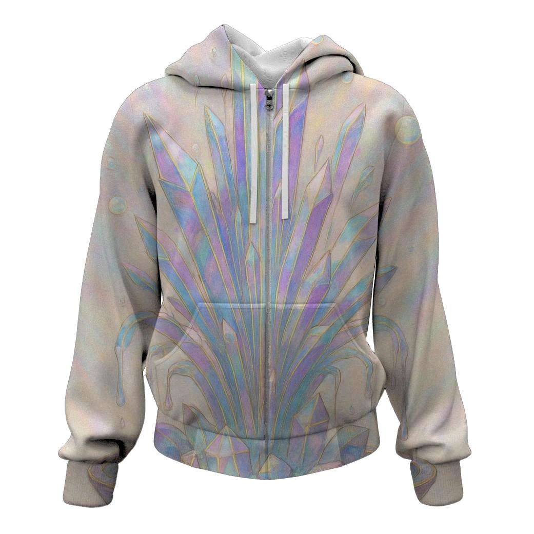 Opaline Prism Fountain hoodies fashion
