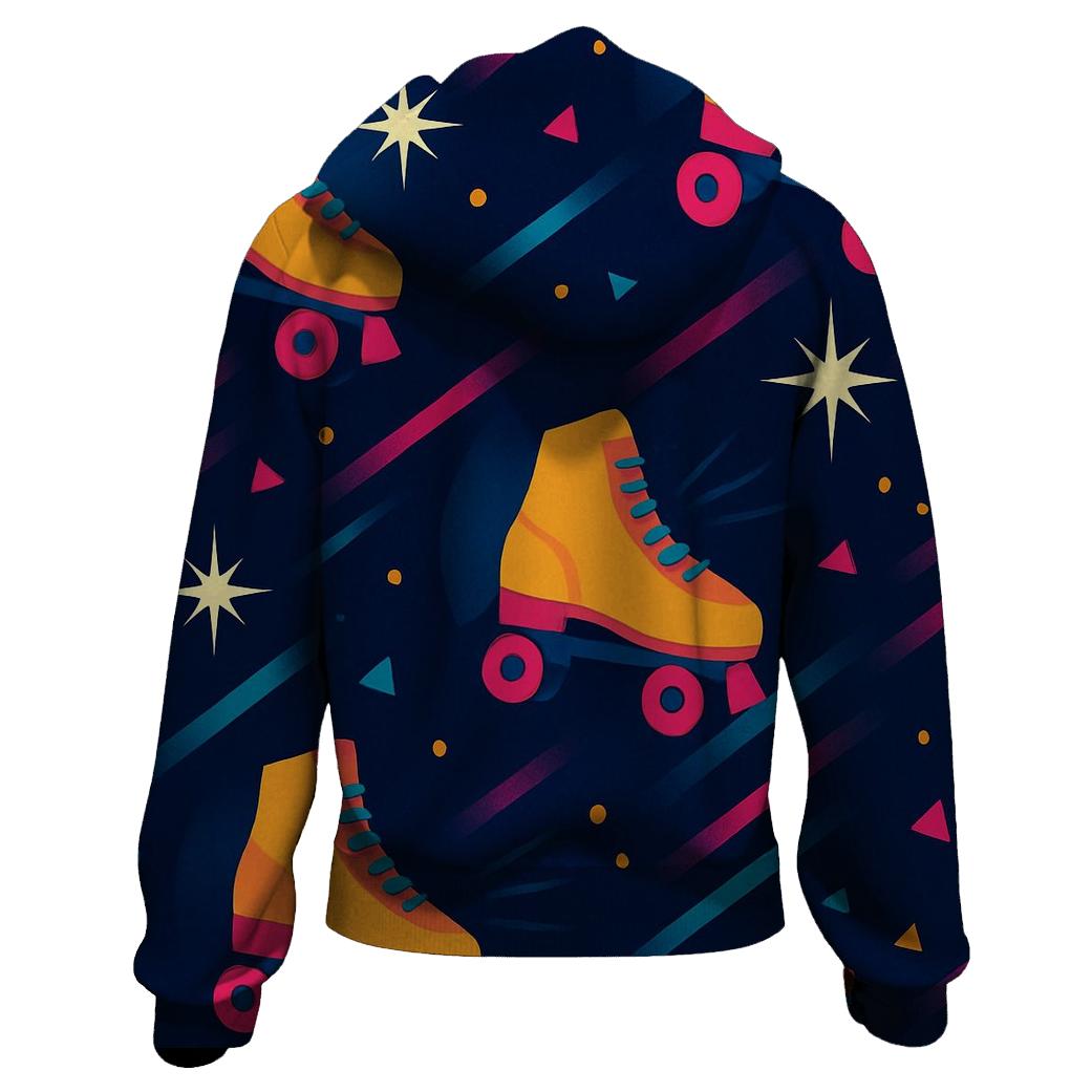 Roller Rink Laser Confetti hoodie designs