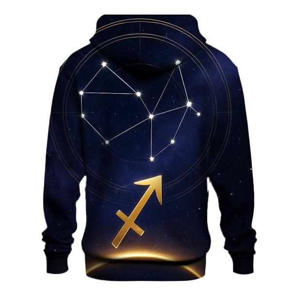 Sagittarius Teapot Star Portal designer hoodies