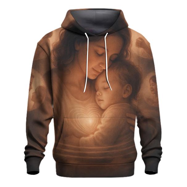 The Heartbeat Memory A Mother Keeps Alive zip-up hoodies