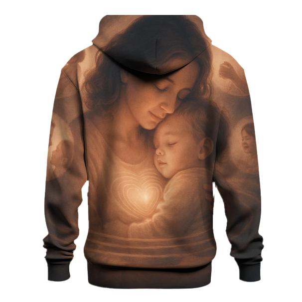 The Heartbeat Memory A Mother Keeps Alive zip-up hoodies