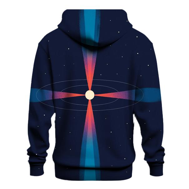 Pulsar Jet Outflow Bands hoodie styles