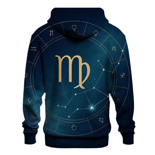 Virgo Spica Alchemical Birth Chart Seal pullover hoodies